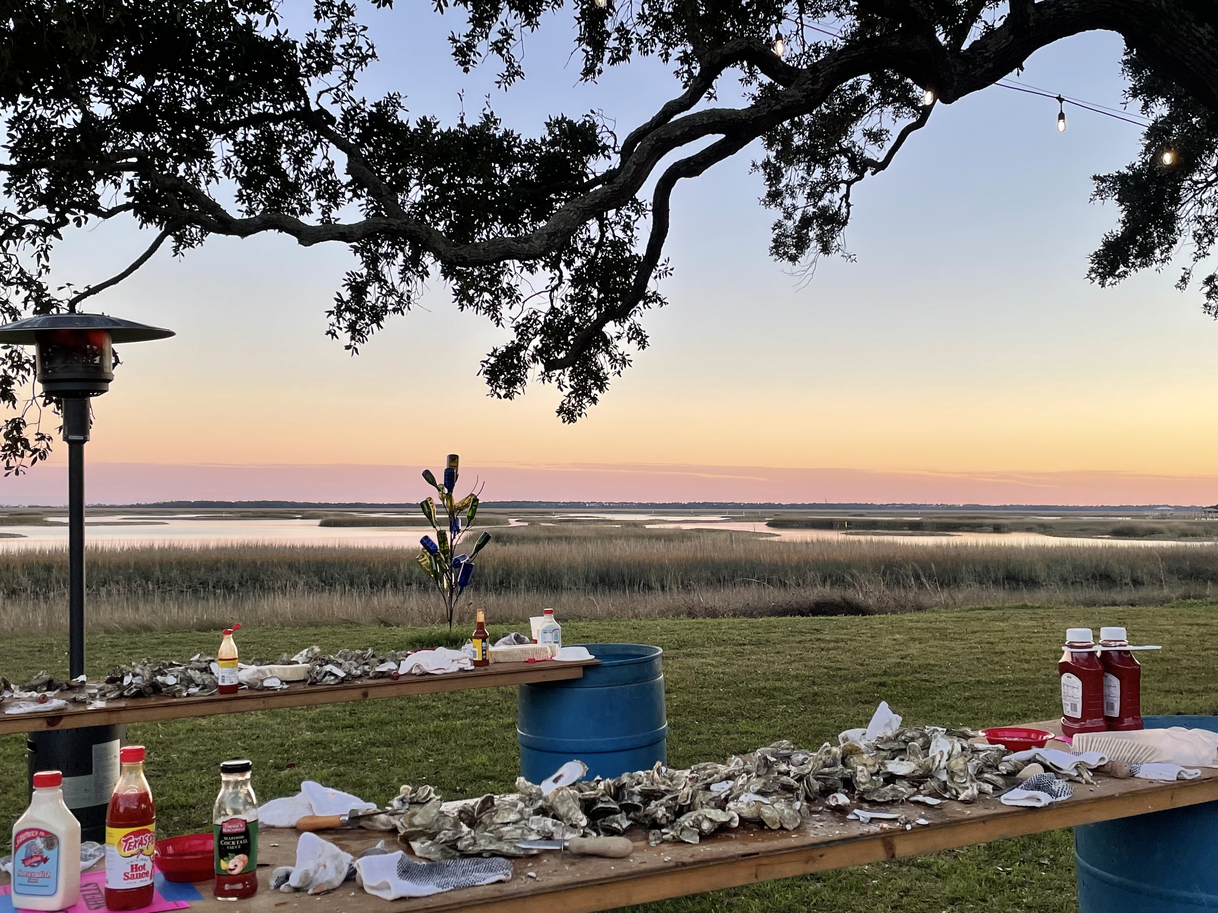 Annual Oyster Roast - Sunset